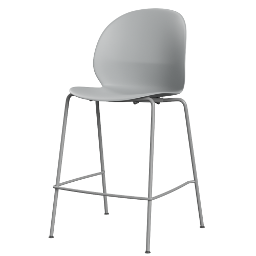 FRITZ HANSEN krzesło barowe niskie N02 chrom różne kolory siedziska cena od: 