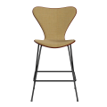 FRITZ HANSEN krzesło barowe SERIES 7 64cm barwiony fornir tapicerowany front różne warianty