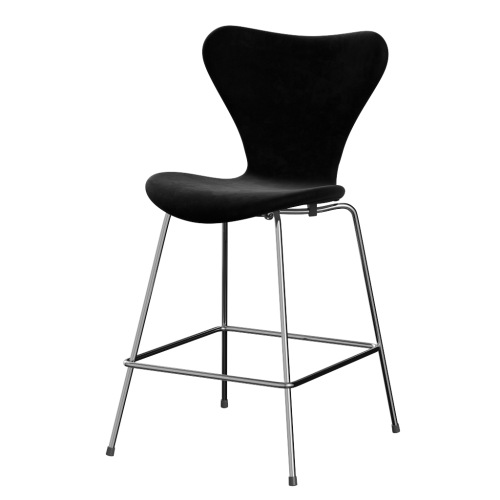 FRITZ HANSEN krzesło barowe SERIES 7 64cm tapicerowane różne warianty