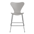 FRITZ HANSEN krzesło barowe SERIES 7 64cm fornir barwiony szarość 9