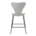 FRITZ HANSEN krzesło barowe SERIES 7 64cm fornir barwiony szarość 9