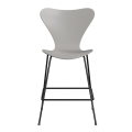 FRITZ HANSEN krzesło barowe SERIES 7 64cm fornir lakierowany szarość 9