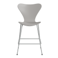 FRITZ HANSEN krzesło barowe SERIES 7 64cm fornir lakierowany szarość 9