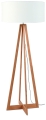 LAMPA PODŁOGOWA EVEREST BAMBUS 4-NOŻNA 127CM/ABAŻUR 60X30CM, LNIANY BIAŁY  GOOD&MOJO