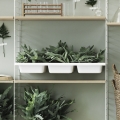 Półka z przegródkami biała STRING Furniture