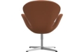 Fotel SWAN 3320 FRITZ HANSEN tapicerka STEELCUT TRIO