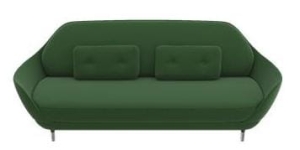 Sofa FAVN JH3 FRITZ HANSEN tapicerka FAME
