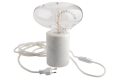 Lampa stołowa z białego marmuru Zangra 010