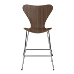 FRITZ HANSEN krzesło barowe SERIES 7 64cm fornir naturalny orzech