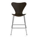 FRITZ HANSEN krzesło barowe SERIES 7 64cm fornir naturalny ciemny dąb