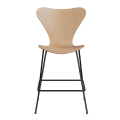 FRITZ HANSEN krzesło barowe SERIES 7 64cm fornir naturalny buk