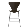 FRITZ HANSEN krzesło barowe SERIES 7 64cm fornir naturalny bardzo ciemny dąb różne warianty