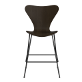 FRITZ HANSEN krzesło barowe SERIES 7 64cm fornir naturalny bardzo ciemny dąb różne warianty