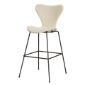 FRITZ HANSEN krzesło barowe SERIES 7 76cm tapicerowane różne warianty 