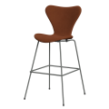 FRITZ HANSEN krzesło barowe SERIES 7 76cm tapicerowane różne warianty 