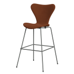 FRITZ HANSEN krzesło barowe SERIES 7 76cm tapicerowane różne warianty 