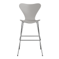 FRITZ HANSEN krzesło barowe SERIES 7 76cm fornir barwiony różne warianty szarość 9