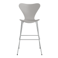 FRITZ HANSEN krzesło barowe SERIES 7 76cm fornir barwiony różne warianty szarość 9