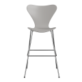 FRITZ HANSEN krzesło barowe SERIES 7 76cm fornir lakierowany różne warianty szarość 9