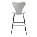FRITZ HANSEN krzesło barowe SERIES 7 76cm fornir lakierowany różne warianty szarość 9