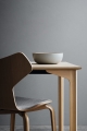 FRITZ HANSEN krzesło drewniana podstawa GRAND PRIX fornir barwiony różne warianty  ciemny zielony