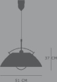WEGNER  THE PENDANT lampa wisząca Pandul