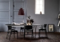 FRITZ HANSEN krzesło N01 czarny lakierowany dąb