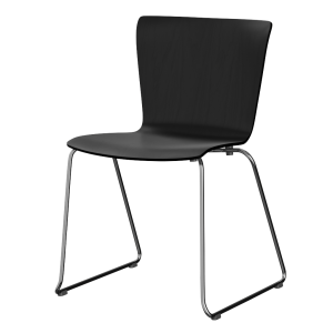 FRITZ HANSEN krzesło na płozach VICO DUO podstawa chrom różne kolory