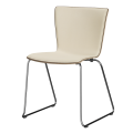 FRITZ HANSEN krzesło na płozach VICO DUO front tapicerowany różne kolory