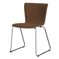 FRITZ HANSEN krzesło na płozach VICO DUO front tapicerowany różne kolory