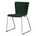 FRITZ HANSEN krzesło na płozach VICO DUO front tapicerowany różne kolory