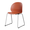 FRITZ HANSEN krzesło na płozach N02 różne kolory