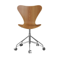 FRITZ HANSEN krzesło obrotowe SERIES 7 fornir naturalny różne warianty wiąz