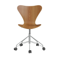 FRITZ HANSEN krzesło obrotowe SERIES 7 fornir naturalny różne warianty wiąz