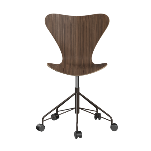 FRITZ HANSEN krzesło obrotowe SERIES 7 fornir naturalny różne warianty orzech