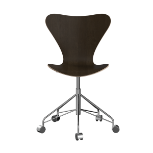 FRITZ HANSEN krzesło obrotowe SERIES 7 fornir naturalny różne warianty ciemny dąb