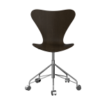 FRITZ HANSEN krzesło obrotowe SERIES 7 fornir naturalny różne warianty bardzo ciemny dąb