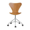 FRITZ HANSEN krzesło obrotowe SERIES 7 fornir naturalny różne warianty wiśnia