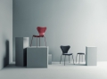 FRITZ HANSEN krzesło SERIES 7 barwiony fornir tapicerowany frontróżne warianty 