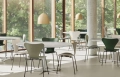 FRITZ HANSEN krzesło SERIES 7 fornir barwiony różne warianty żółty