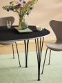 FRITZ HANSEN krzesło SERIES 7 fornir barwiony różne warianty rajski pomarańcz