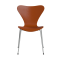 FRITZ HANSEN krzesło SERIES 7 fornir barwiony różne warianty rajski pomarańcz