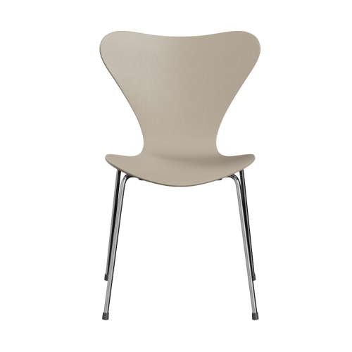FRITZ HANSEN krzesło SERIES 7 fornir barwiony różne warianty jasny beż