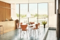 FRITZ HANSEN krzesło SERIES 7 fornir barwiony różne warianty gliniany brąz