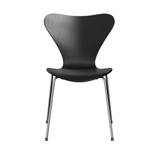 FRITZ HANSEN krzesło SERIES 7 fornir barwiony różne warianty czarny