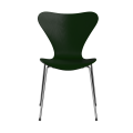 FRITZ HANSEN krzesło SERIES 7 fornir barwiony różne warianty ciemny zielony