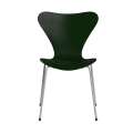 FRITZ HANSEN krzesło SERIES 7 fornir barwiony różne warianty ciemny zielony