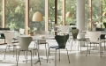 FRITZ HANSEN krzesło SERIES 7 fornir lakierowany różne warianty wenecka czerwień