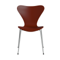FRITZ HANSEN krzesło SERIES 7 fornir lakierowany różne warianty wenecka czerwień