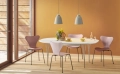 FRITZ HANSEN krzesło SERIES 7 fornir lakierowany różne warianty oliwkowy